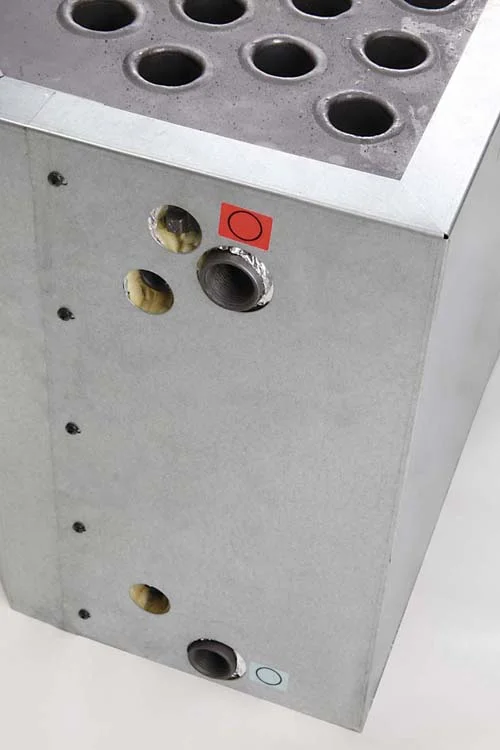 Teplovodní výměník HAAS+SOHN VÝMĚNÍK NOVARA - detail