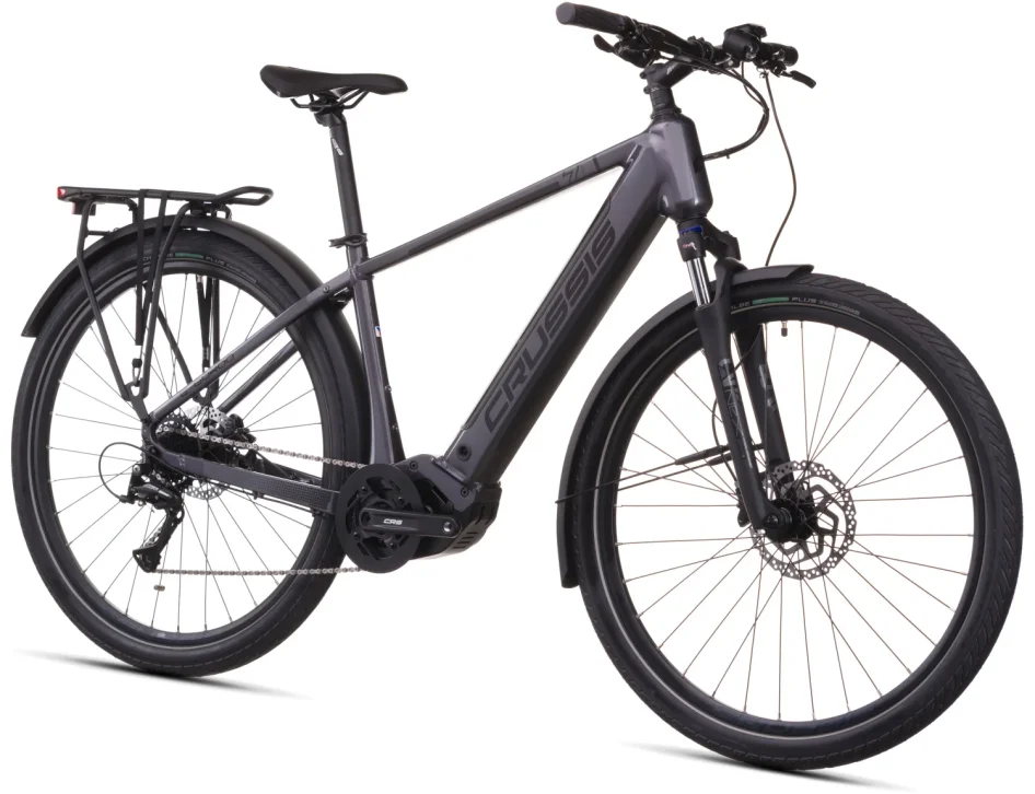 Elektrokolo CRUSSIS E-GORDO 7.11 715 WH 2026 pohled z boku