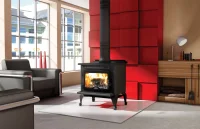 Kanadská krbová kamna OSBURN 900 - v interiéru