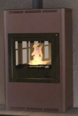 Krbová plechová kamna HS FLAMINGO AQUAFLAM 25 MR