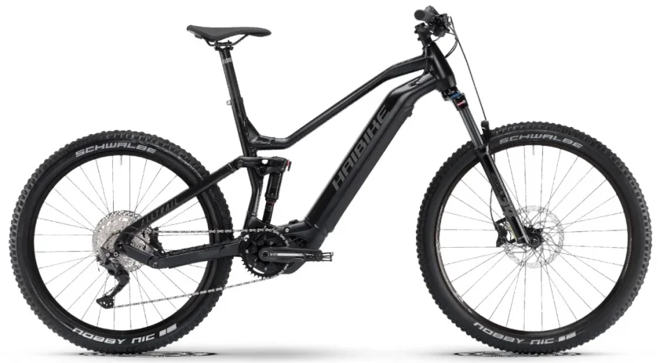 Celoodpružené elektrokolo HAIBIKE ALLTRAIL 3 BLACK 2024