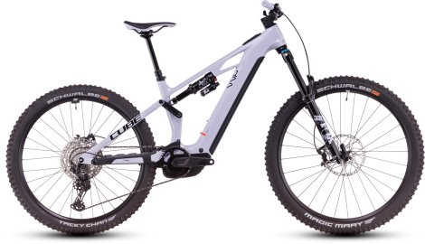 Celoodpružené elektrokolo CUBE STEREO HYBRID ONE77 HPC SLX CYCLAMEN´N´BLACK 2025