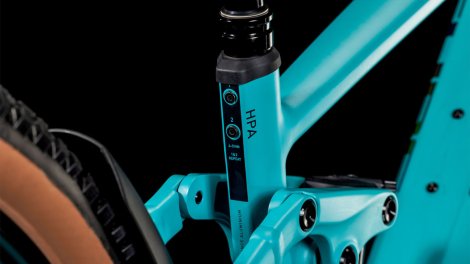CUBE STEREO HYBRID ONE44 EX SCUBABLUE´N´BLACK 2025