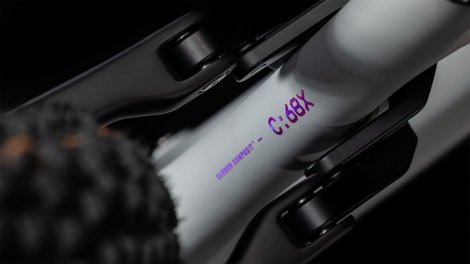 Celoodpružené elektrokolo CUBE AMS HYBRID ONE44 C:68X TM 29 SWAMPGREY´N´PURPLEREFLEX 2025