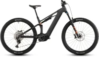CUBE STEREO HYBRID ONE44 HPC SLX SLABGREY´N´ORANGE 2026 - Velikost rámu: XL (výška 185 - 195 cm)