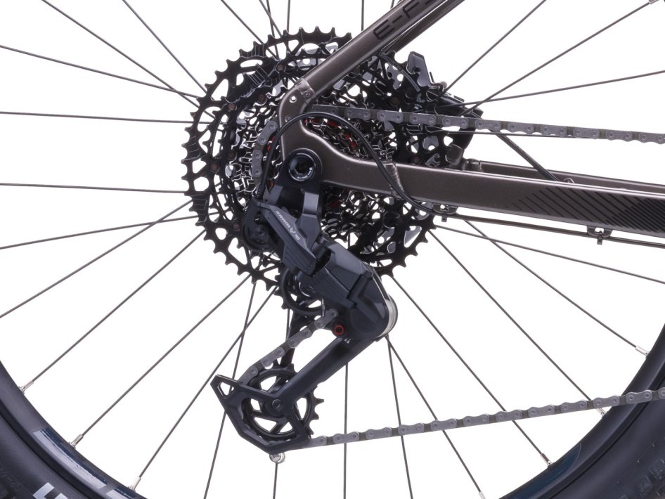 Elektrokolo CRUSSIS E-GUERA 10.11 894 WH 2026 detail přehazovačky