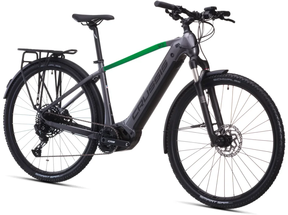 Elektrokolo CRUSSIS E-GORDO 9.11 715 WH 2026 pohled z boku