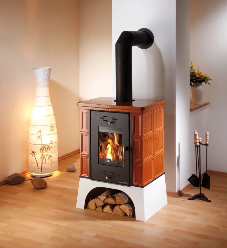 Krbová kachlová kamna HAAS+SOHN EBOLI - karamel I