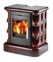 Krbová kachlová kamna HAAS+SOHN MANTA KACHLOVÝ TOP - hnědá II