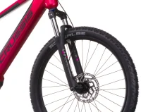 Elektrokolo CRUSSIS E-GUERA 7.11 513 WH 2026 detail vidlice