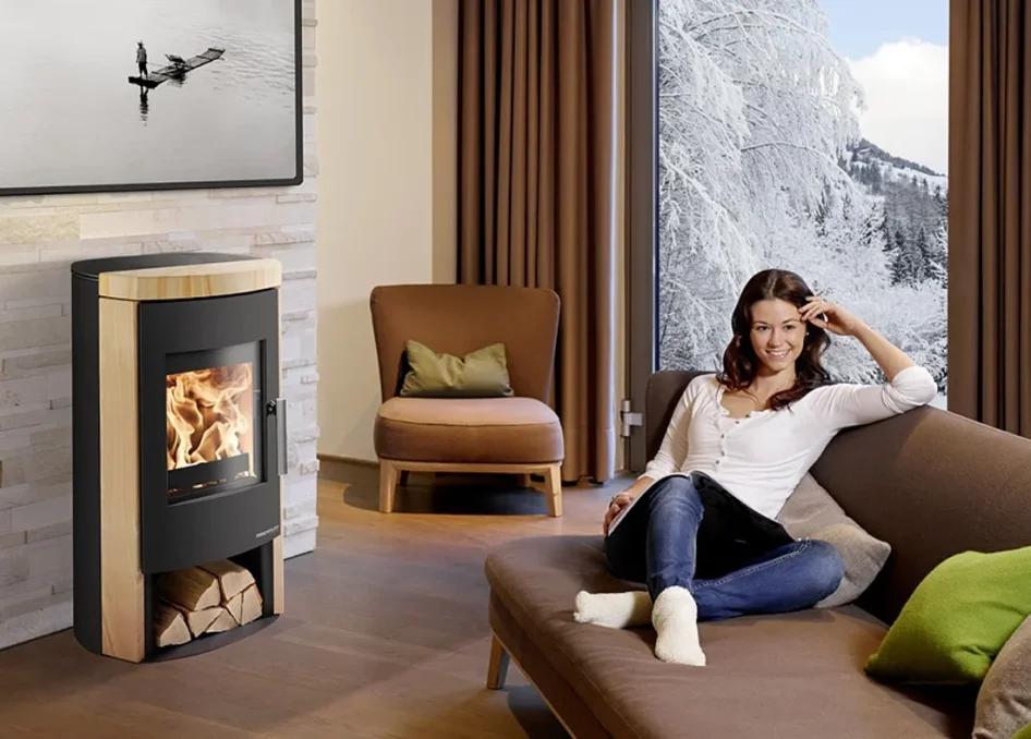 Krbová kamna HAAS+SOHN MADEIRA - v interiéru