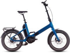 Skládací elektrokolo CUBE FOLD HYBRID COMFORT ELECTRICBLUE´N´REFLECT 2025