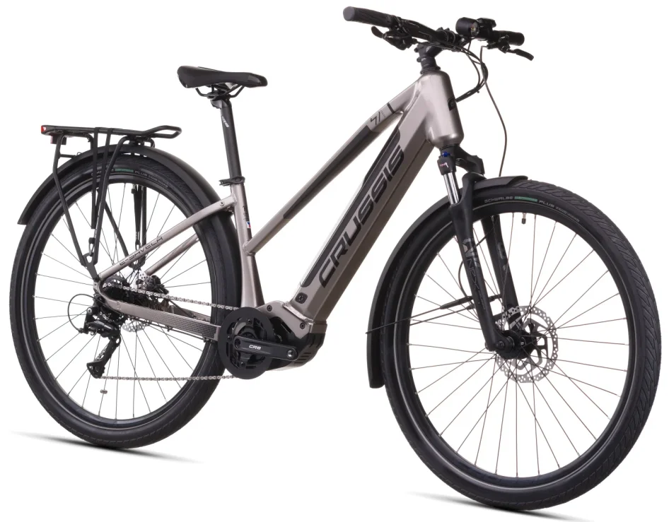 Elektrokolo CRUSSIS E-SAVELA 7.11 518 WH 2026 pohled z boku