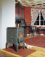 Litinová krbová kamna DOVRE 40CBS - v interiéru Litinová krbová kamna DOVRE 40CBS - v interiéru