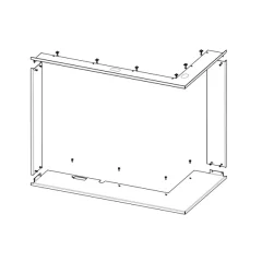 ROMOTOP RÁMEK IR2LG RAM12 KRYCÍ