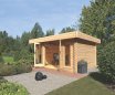 Dřevěný zahradní domek KARIBU ARAMIR 1