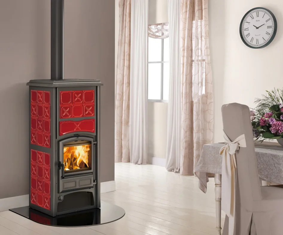 Krbová kamna LA NORDICA LORIET S D.S.A. - v interiéru