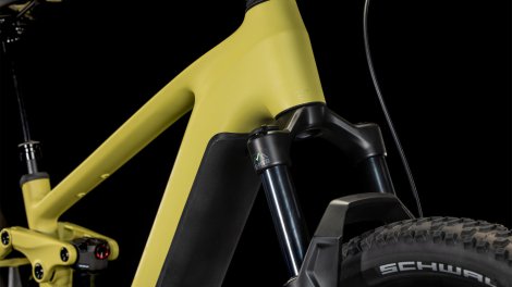 Celoodpružené elektrokolo CUBE STEREO HYBRID ONE22 RACE DRYGREEN´N´OLIVE 2025