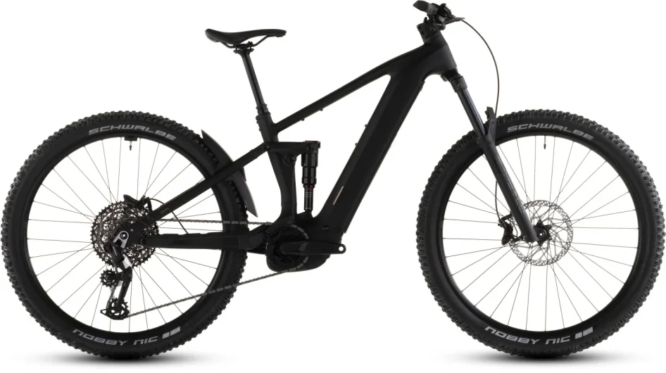 Celoodpružené elektrokolo CUBE STEREO HYBRID ONE44 EX BLACKLINE 2026