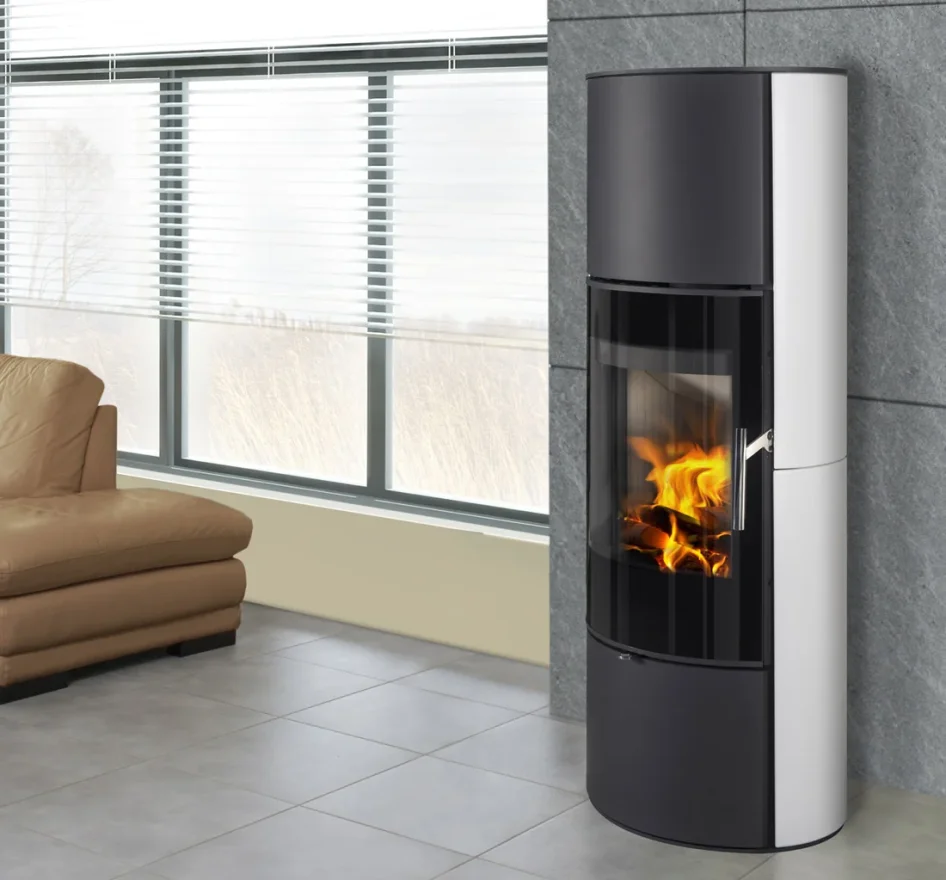 Krbová kachlová kamna ROMOTOP LAREDO 01 AKUM - v interiéru II