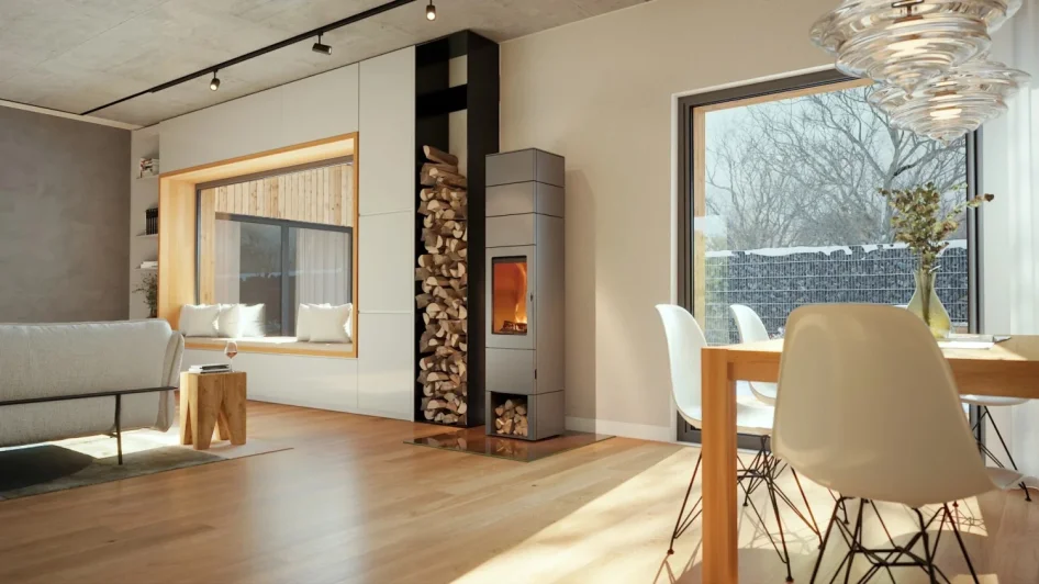 Krbová kamna BLAZE ELEMENT Q3+ 04 interiér 2