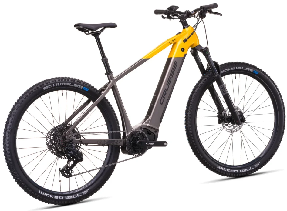 Elektrokolo CRUSSIS E-LARGO 10.11 715 WH 2026 pohled z boku