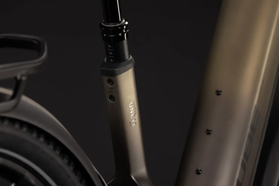 Elektrokolo CUBE NURIDE HYBRID ONE11 HPC SLX 800 EASY ENTRY GOLDENBROWN´N´BLACK 2027 detail