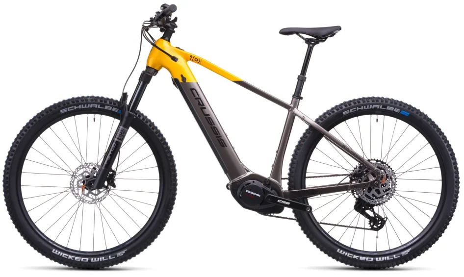 Elektrokolo CRUSSIS E-LARGO 10.11 715 WH 2026 pohled z boku