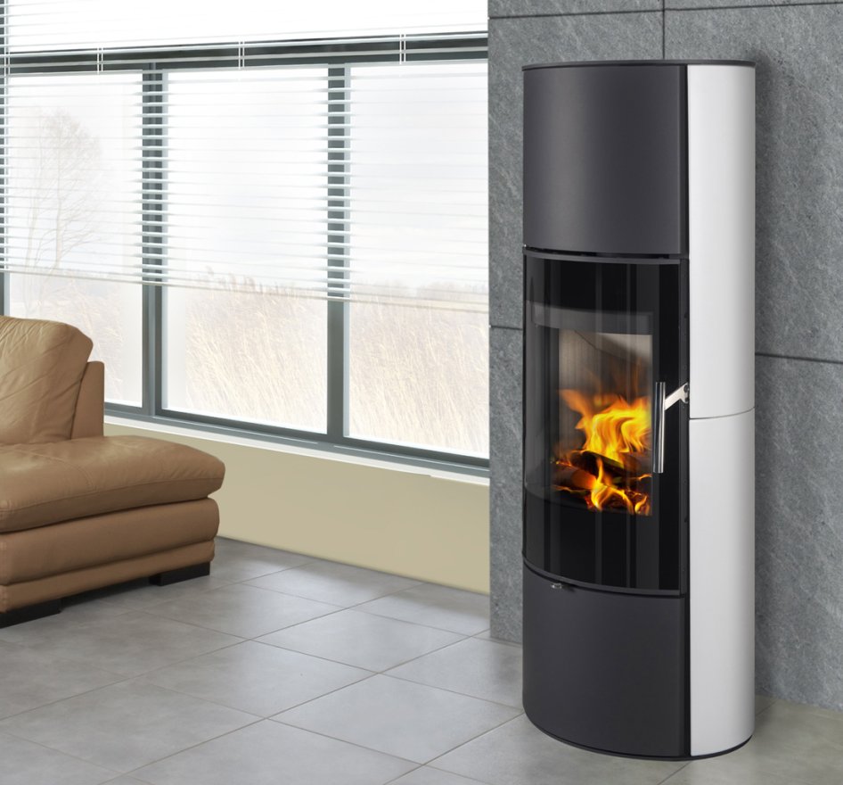 Krbová kachlová kamna ROMOTOP LAREDO 01 AKUM - v interiéru II