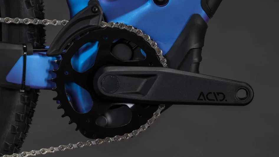 Elektrokolo CUBE REACTION HYBRID ONE 800 TRAPEZE BLUEIRIS´N´REFLECT 2026 motor