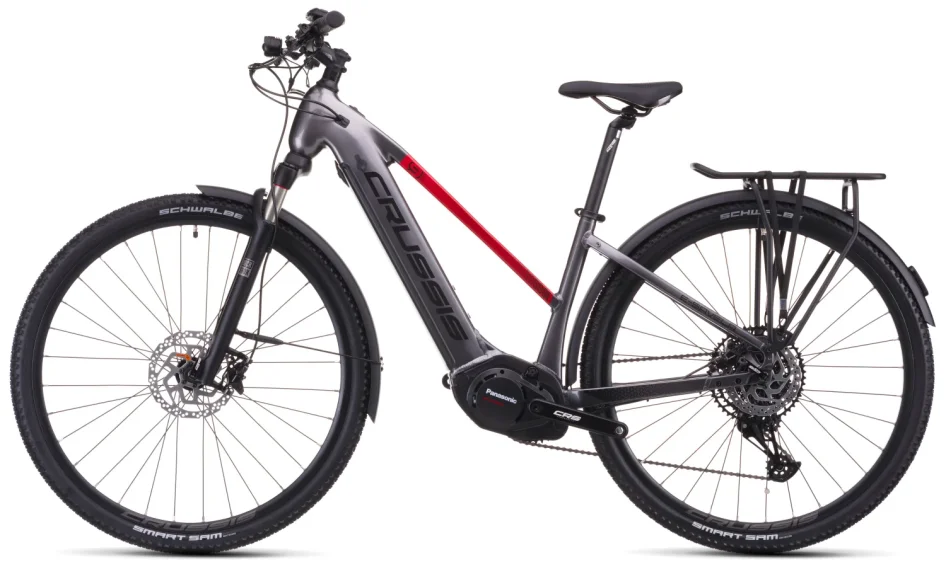 Elektrokolo CRUSSIS E-SAVELA 9.11 715 WH 2026 pohled z boku