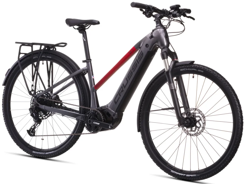 Elektrokolo CRUSSIS E-SAVELA 9.11 715 WH 2026 pohled z boku