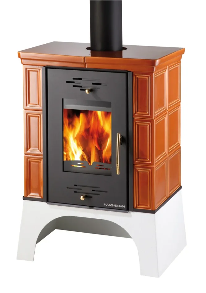 Krbová kachlová kamna HAAS+SOHN EBOLI - karamel II