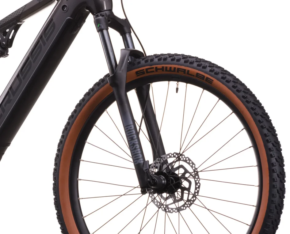 Celoopdružené elektrokolo CRUSSIS ONE-FULL 9.11 894 WH 2026 detail vidlice