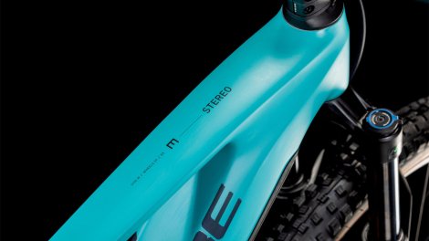 CUBE STEREO HYBRID ONE44 EX SCUBABLUE´N´BLACK 2025