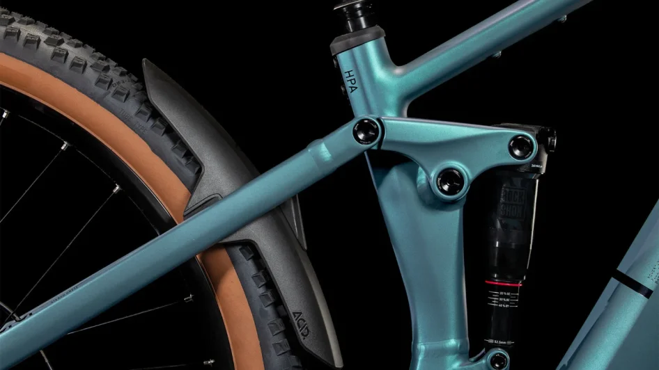 CUBE STEREO HYBRID ONE22 RACE SMARAGDGREY´N´BLACK 2025