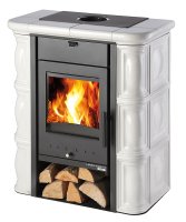 Krbová kachlová kamna HAAS+SOHN TREVISO MINI - slonová kost