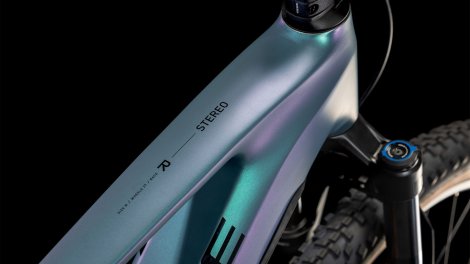 Celoodpružené elektrokolo CUBE STEREO HYBRID ONE22 RACE SMARAGDGREY´N´BLACK 2025
