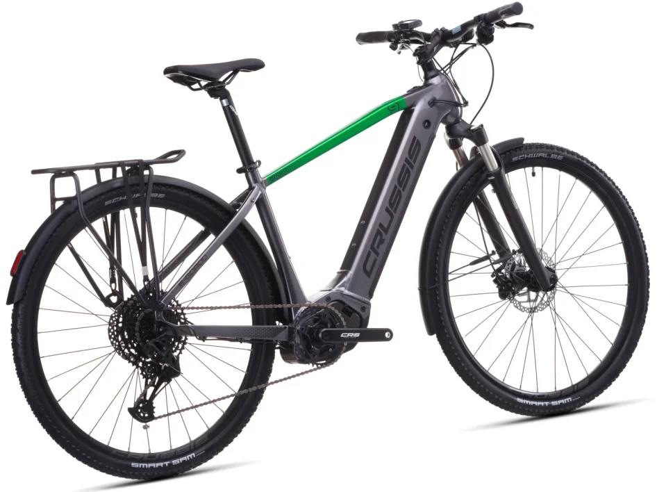 Elektrokolo CRUSSIS E-GORDO 9.11 715 WH 2026 pohled z boku