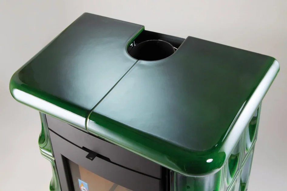 Krbová kachlová kamna HAAS+SOHN MANTA KACHLOVÝ TOP - detail