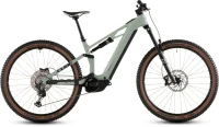 Celoodpružené elektrokolo CUBE STEREO HYBRID ONE44 HPC RACE DRIEDHERBS´N´BLACK 2026