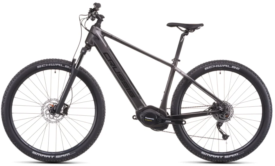 Elektrokolo CRUSSIS ONE-LARGO 7.11 715 WH 2026 pohled z boku