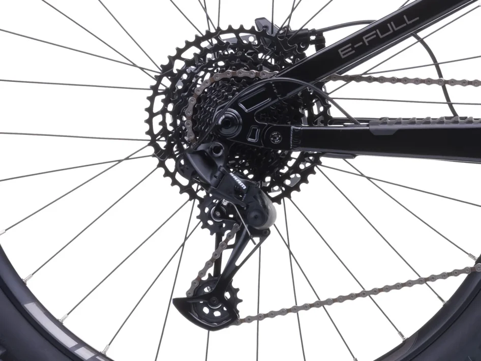 Celoopdružené elektrokolo CRUSSIS E-FULL 9.11 715 WH 2026 detail kazety