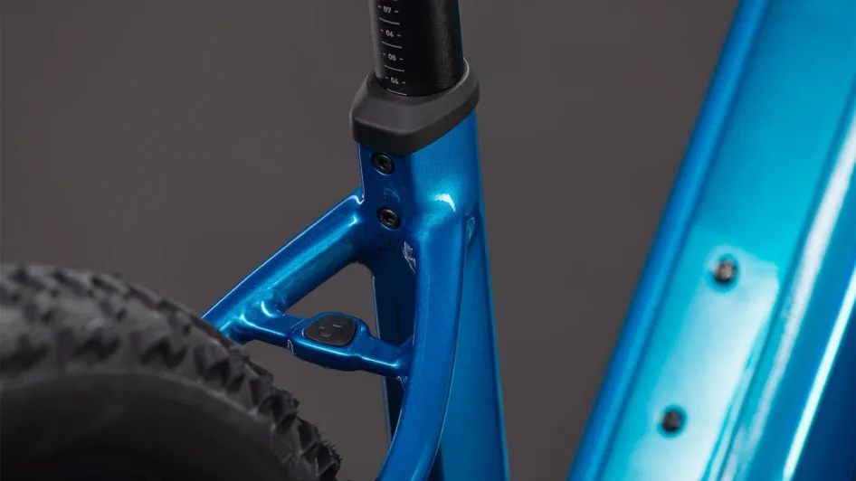 Elektrokolo CUBE REACTION HYBRID PERFORMANCE EASY ENTRY ELECTRICBLUE´N´DAZZLE 2026 rám