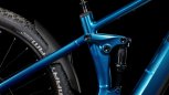 Celoodpružené elektrokolo CUBE STEREO HYBRID ONE22 SLX ELECTRICBLUE´N´BLACK 2025