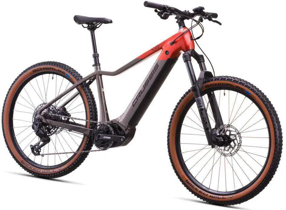 Elektrokolo CRUSSIS E-GUERA 10.11 894 WH 2026 detail z boku