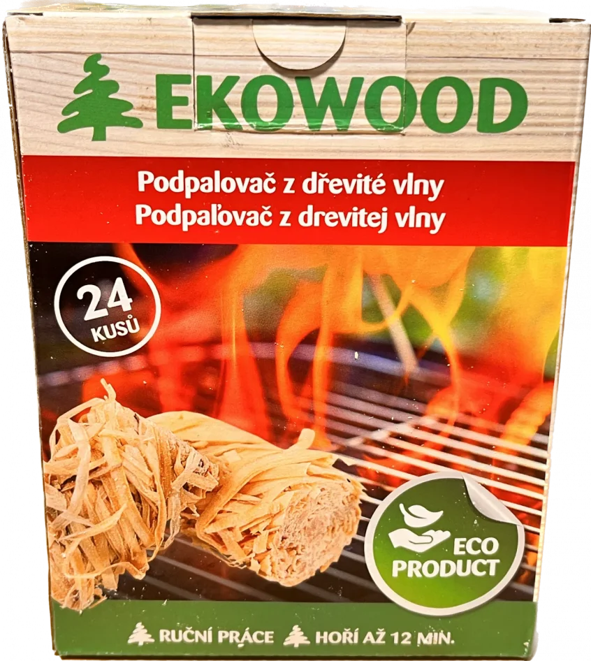 PODPALOVAČ DŘEVITÝ 24 KS