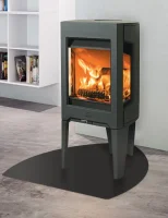 Litinová krbová kamna JOTUL F 163 ČERNÝ LAK detail 3