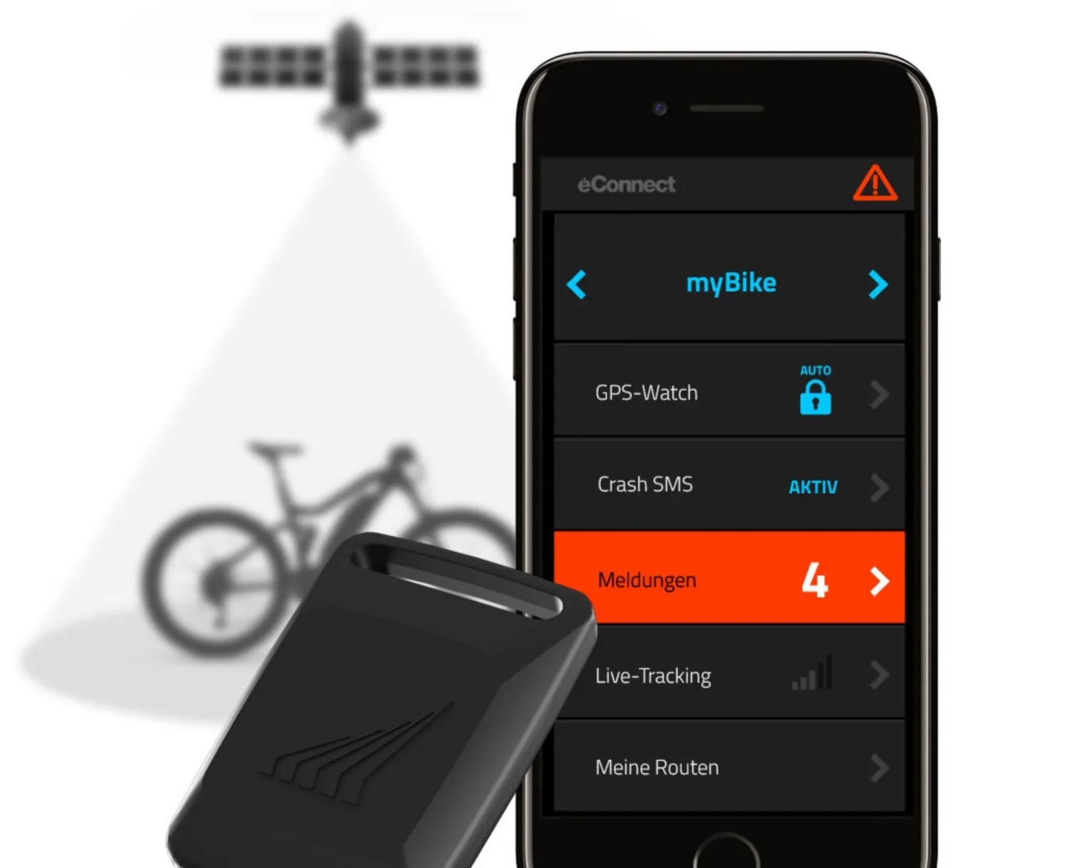 HAIBIKE E-CONNECT E-connect aplikace
