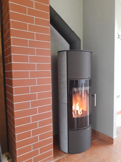 Instalace krbových kamen Romotop Laredo 02 AKUM - Vítkovice 2